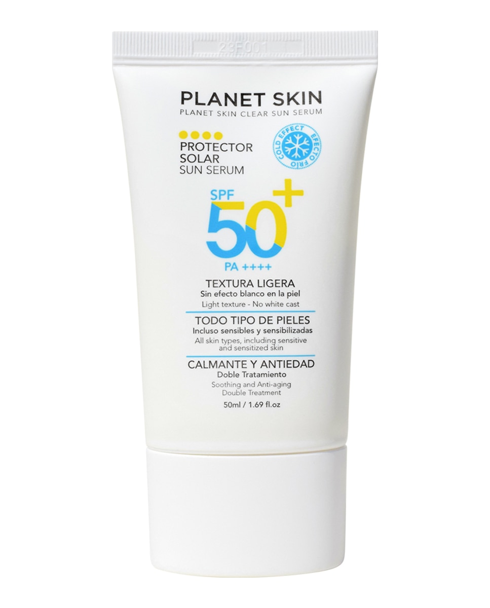 Imagen 0 de Protector solar en serum Clear Sun SPF 50+ PA ++++ 50ml Planet Skin
