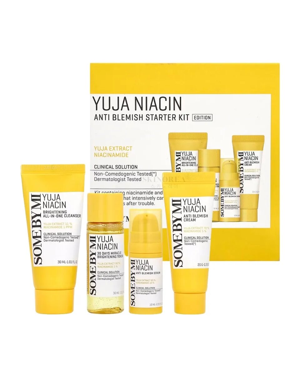 Imagen 1 de Starter Kit Yuja Niacin Anti-Blemish Some By Mi