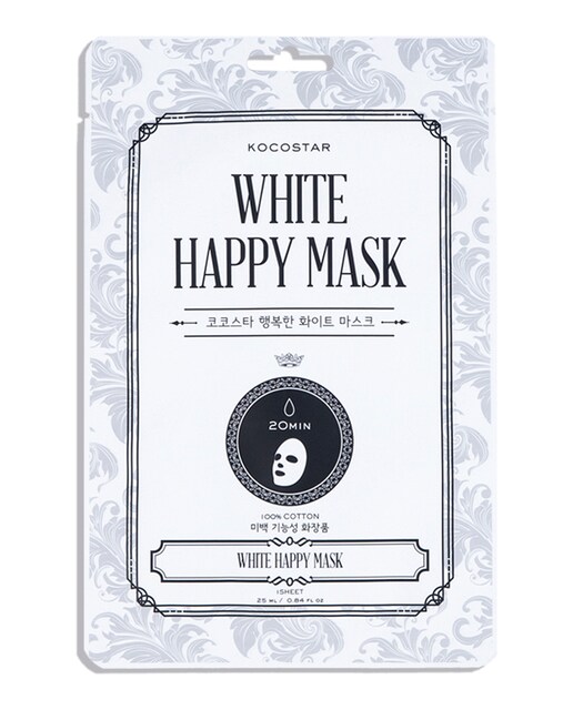 Mascarilla de velo White Happy Mask Kocostar