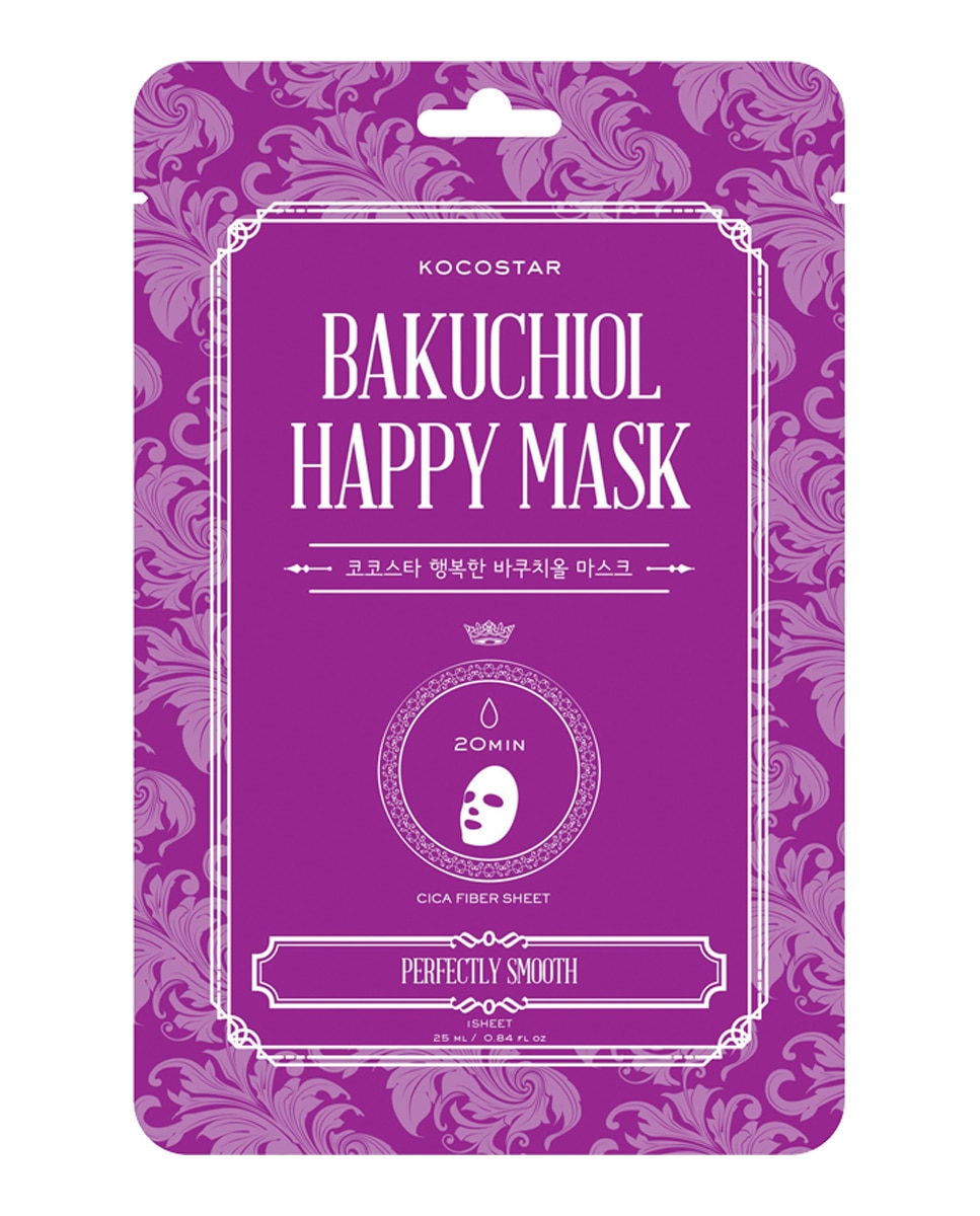 Imagen 1 de Mascarilla De Velo (Sheet Mask) Bakuchiol Happy Mask Kocostar