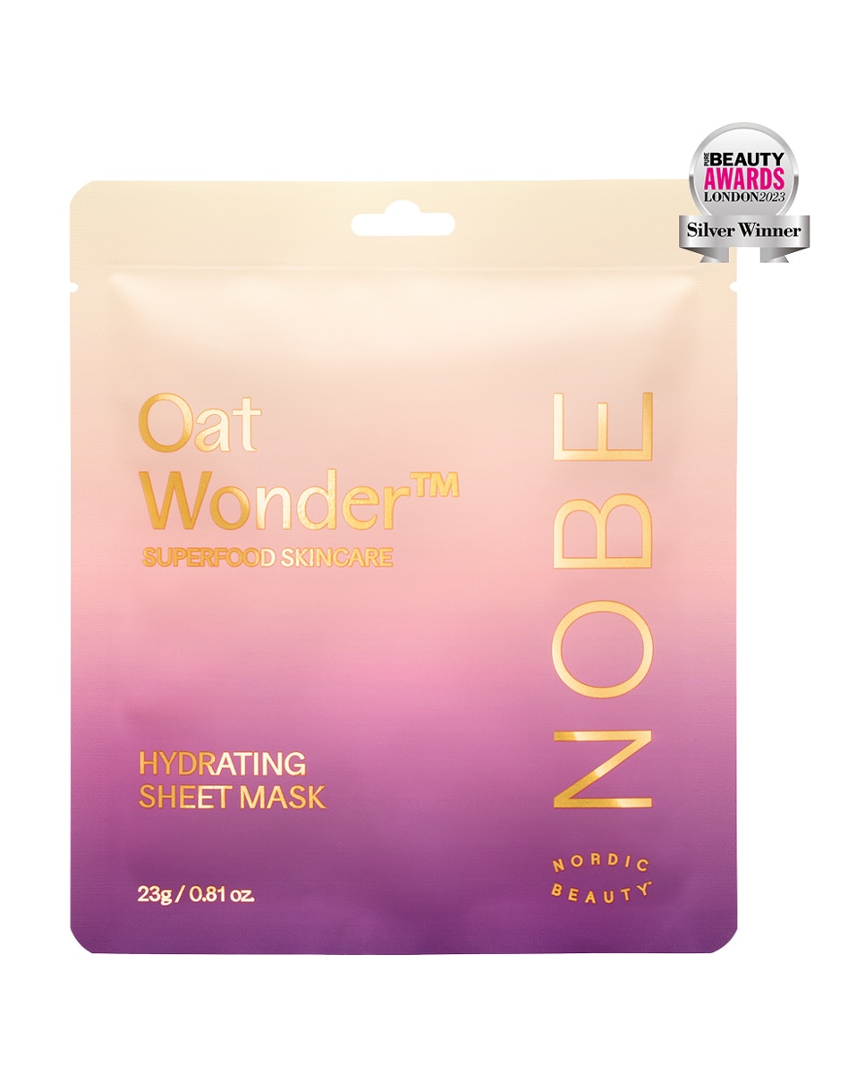 Imagen 2 de Mascarilla de Tela Hidratante Oat Wonder® 1 unidad NOBE