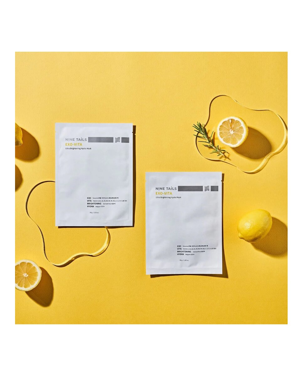 Mascarilla facial Exo-Vita Brightening Hydra Mask 30 g 9TAILS - 30 g 3