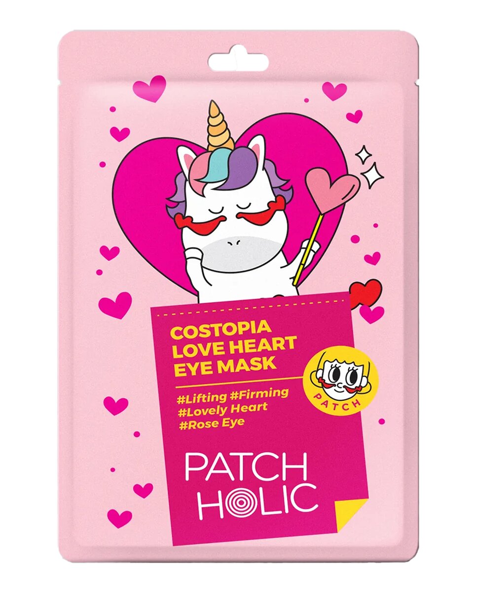 Imagen 0 de Parches contorno de ojos Costopia Love Heart Eye 1,5 g PATCH HOLIC
