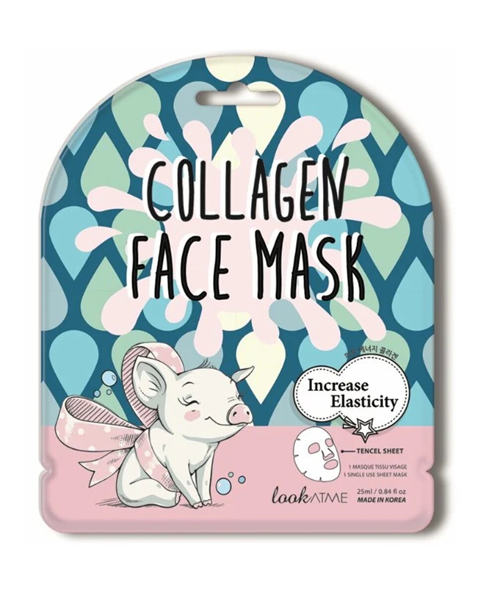 Imagen 1 de Mascarilla facial colágeno 25 ml LOOKATME