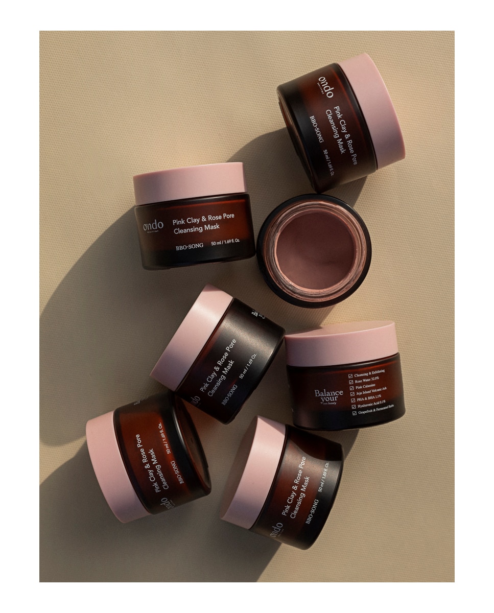 Imagen 3 de Mascarilla Limpieza de Poros BBO-SONG Calamina Rosa y Rosa de Damasco 50 ml Ondo Beauty - 50 ml