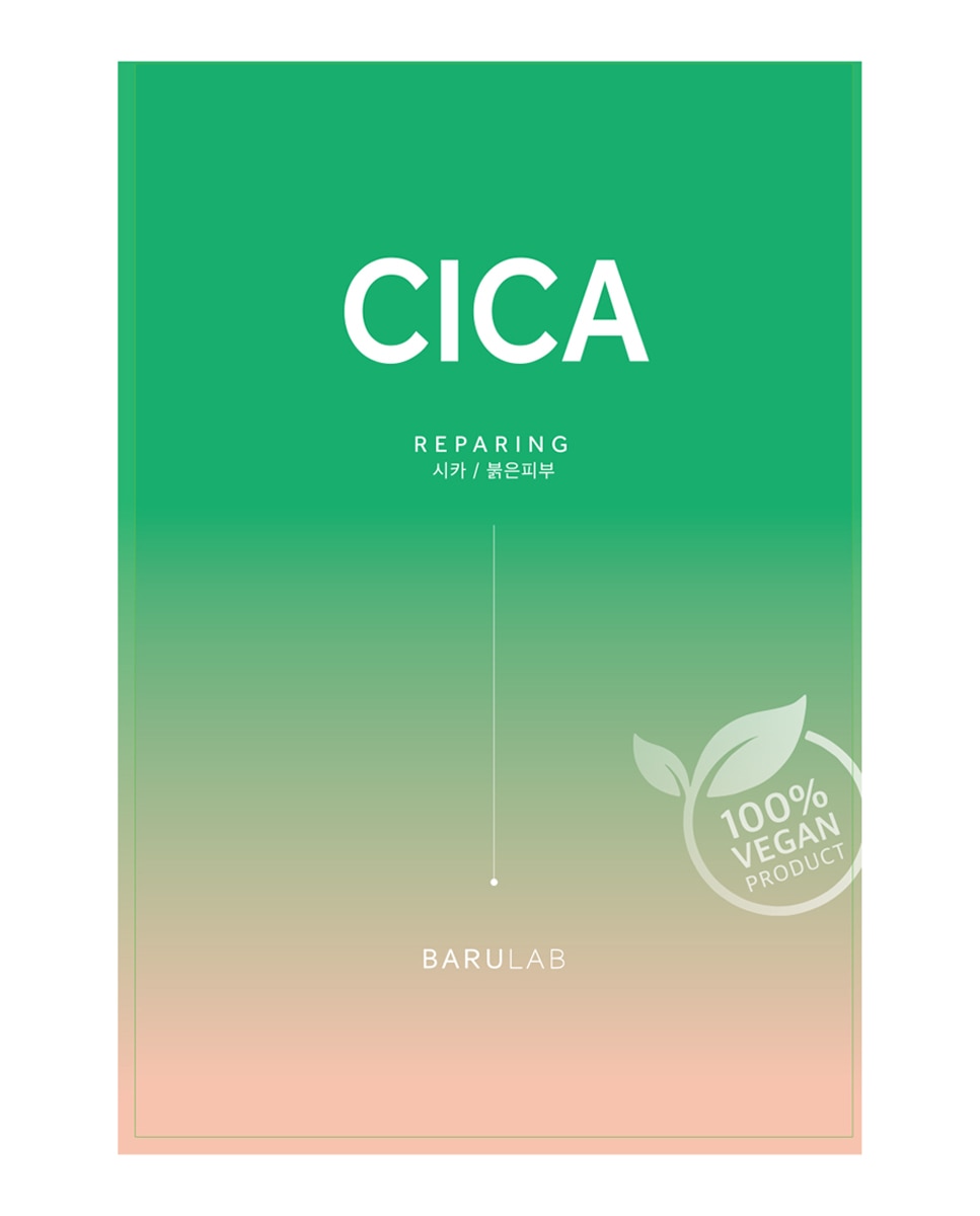 Imagen 1 de Mascarilla Vegana Hidrantante CICA 23 gr  Barulab