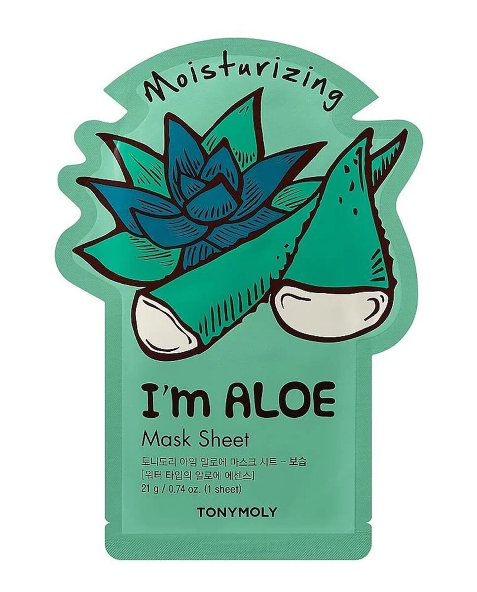 Imagen 1 de Mascarilla I'M Aloe Moisturizing 21G Tonymoly