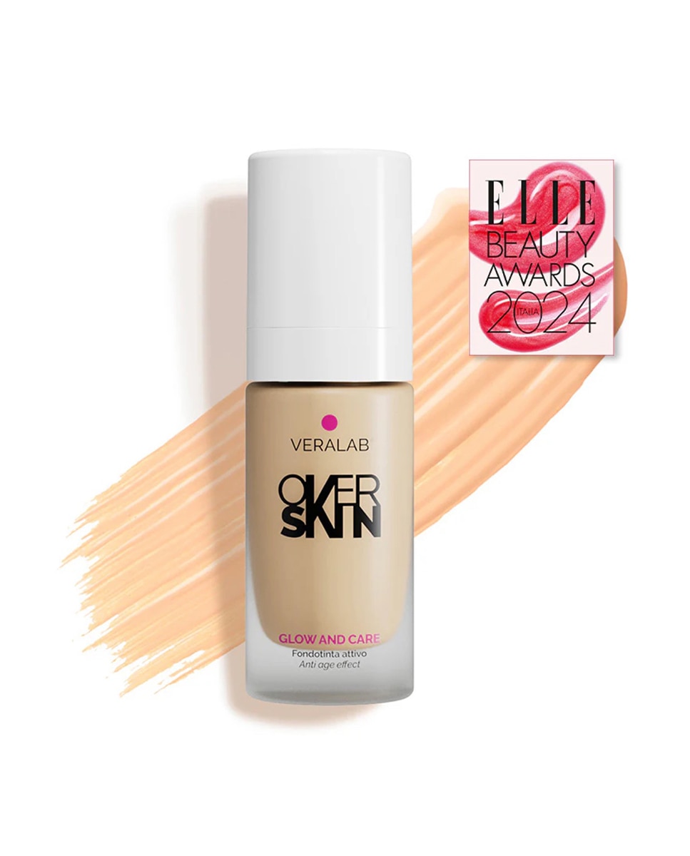 Imagen 2 de Base de Maquillaje Glow And Care 30 ml Overskin - 04 CREAM 04 CREAM