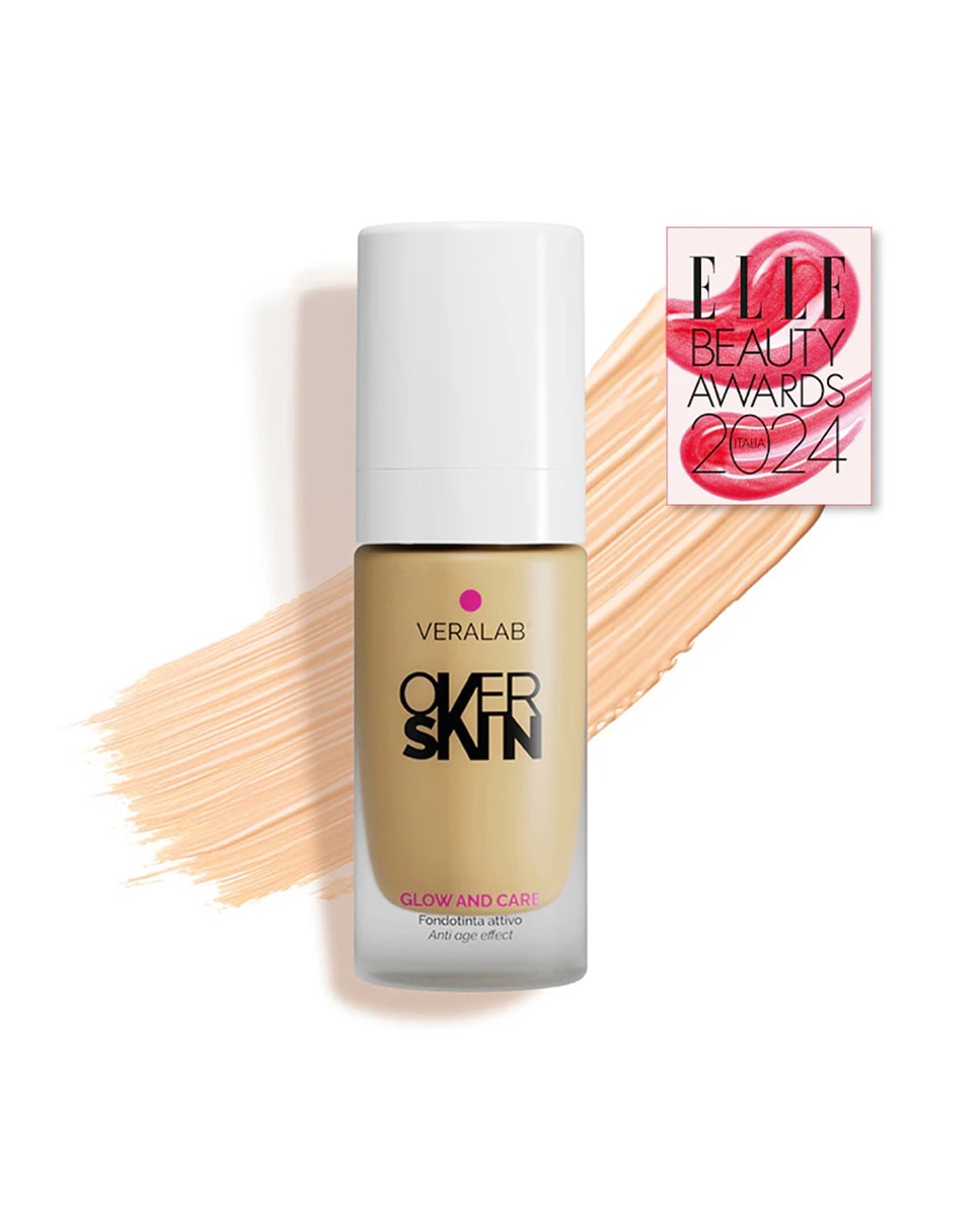 Imagen 2 de Base de Maquillaje Glow And Care 30 ml Overskin - 06 BEIGE - MEDIUM 06 BEIGE - MEDIUM