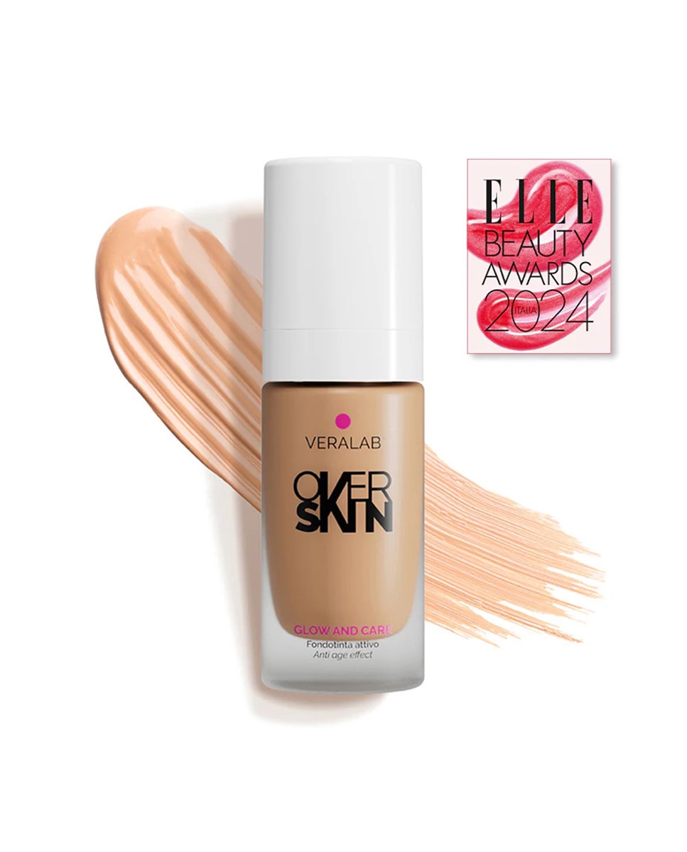 Imagen 2 de Base de Maquillaje Glow And Care 30 ml Overskin - 09 NUTTY - MEDIUM 09 NUTTY - MEDIUM
