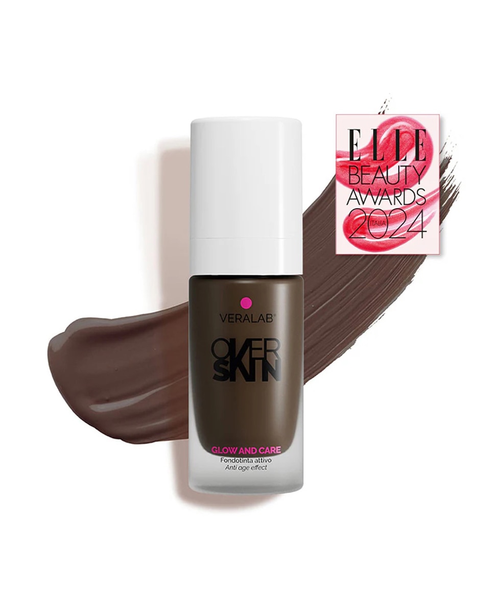 Imagen 2 de Base de Maquillaje Glow And Care 30 ml Overskin - 15 LICORICE - DEEP 15 LICORICE - DEEP