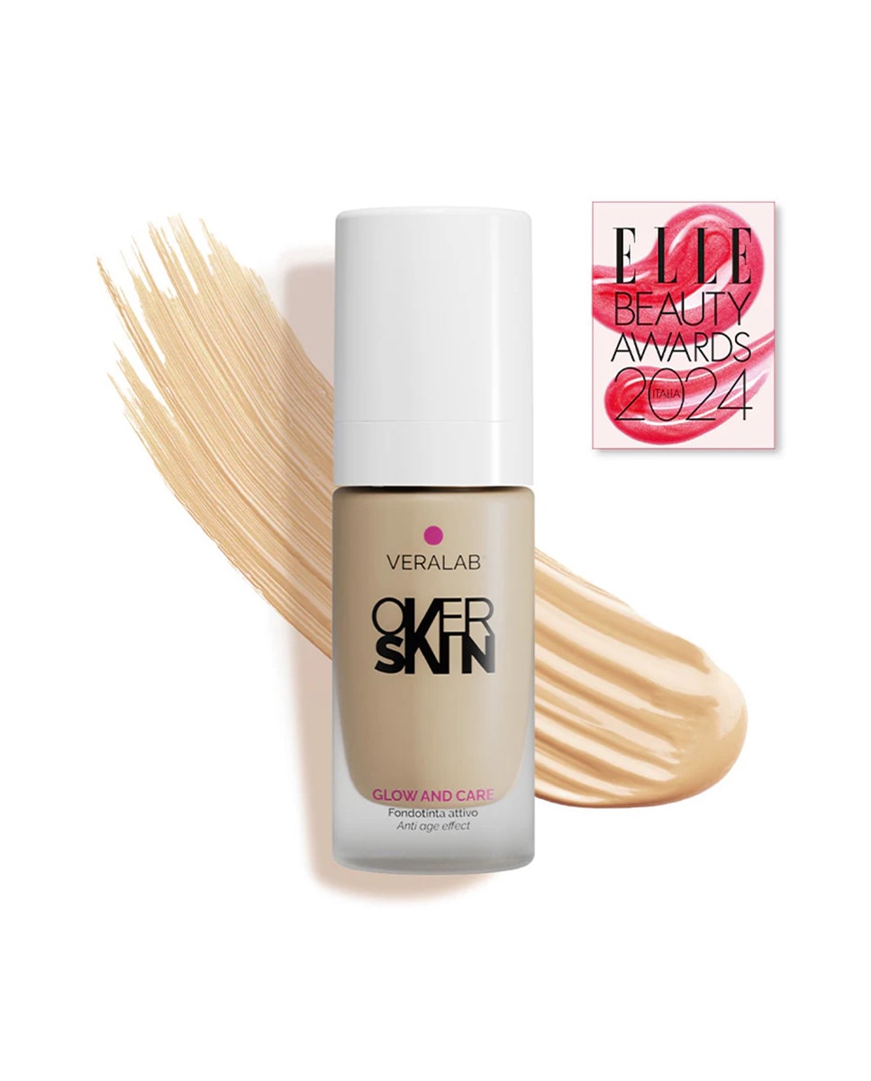 Imagen 2 de Base de Maquillaje Glow And Care 30 ml Overskin - 4.5 BROWN SUGAR 4.5 BROWN SUGAR
