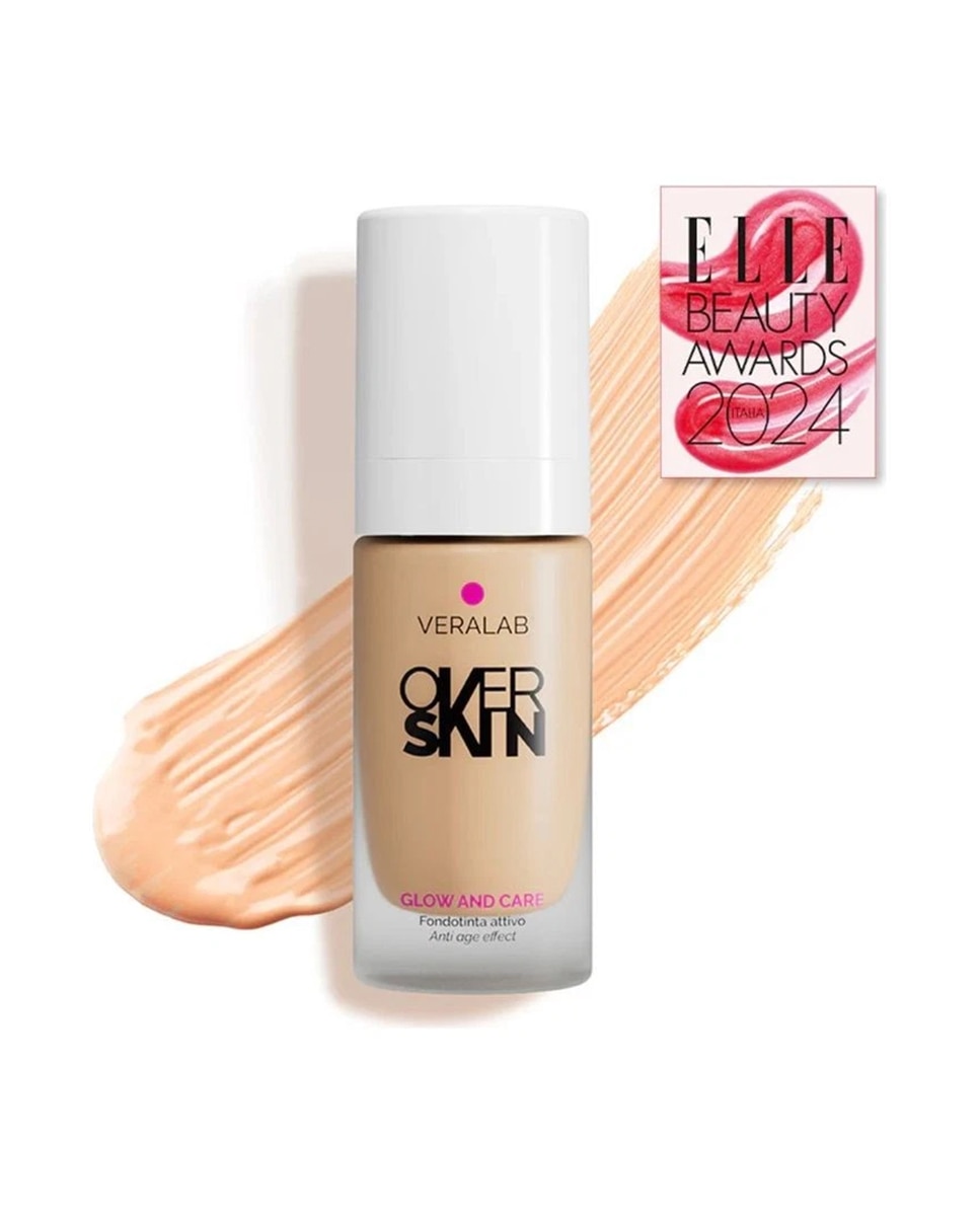 Imagen 2 de Base de Maquillaje Glow And Care 30 ml Overskin - 5.5 CARAMEL 5.5 CARAMEL