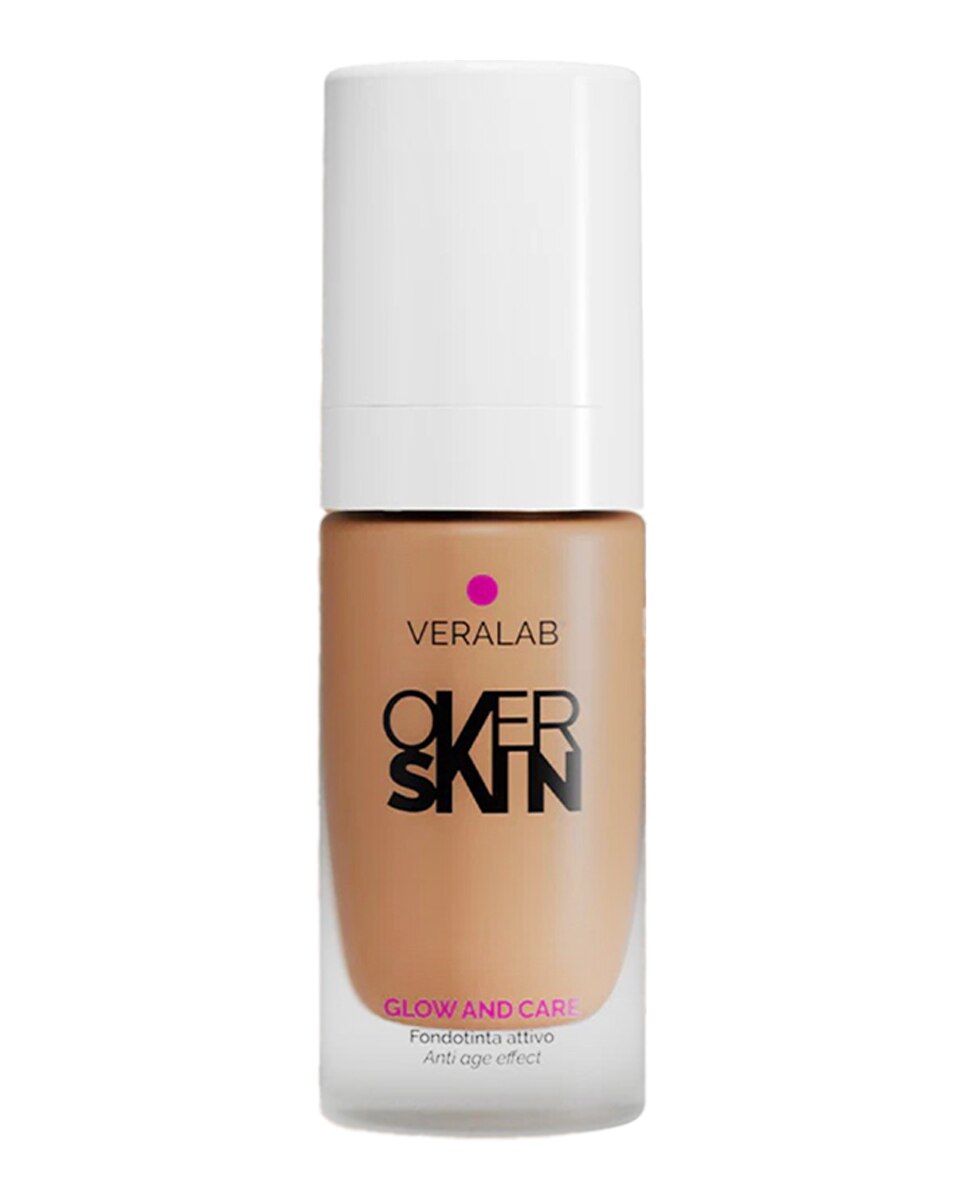 Imagen 1 de Base de Maquillaje Glow And Care 30 ml Overskin - 10 CINNAMON - MEDIUM 8.5 MACADAMIA 8.5 MACADAMIA