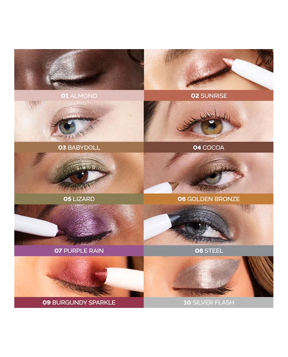 Imagen 4 de Sombra de Ojos Every Way Overskin - 04 COCOA 10 BORDEAUX