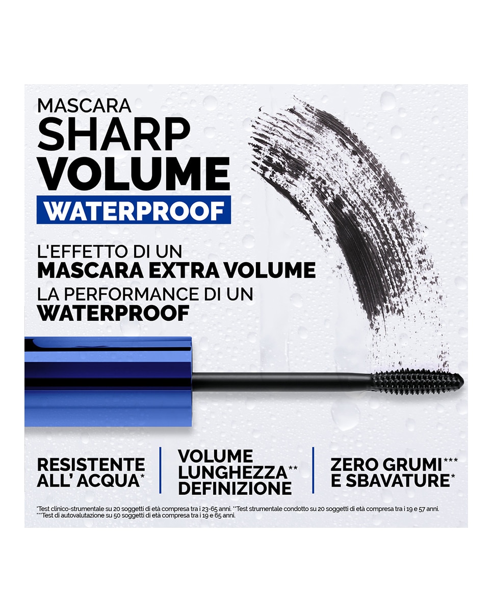 Imagen 3 de Máscara de Pestañas Sharp Volume Waterproof Overskin