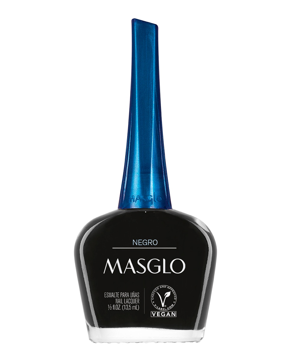 Imagen 1 de Esmalte de uñas cremoso Negro 13,5 ml Masglo