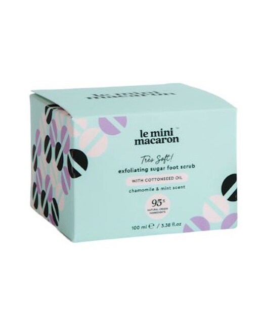 Exfoliante de azúcar para pies Très Soft Le Mini Macaron
