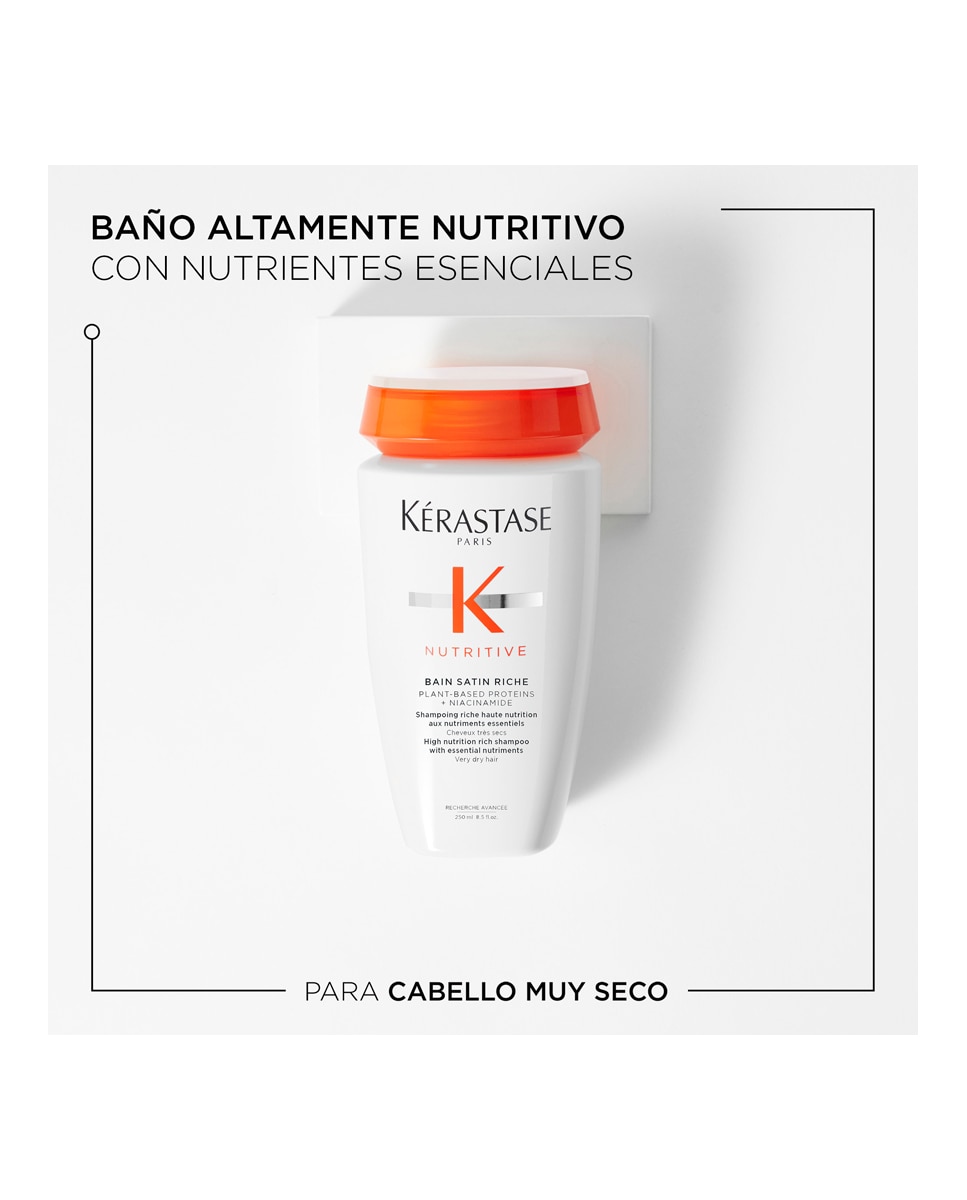 Imagen 2 de Champú Bain Riche Nutritive 250 ml Kérastase
