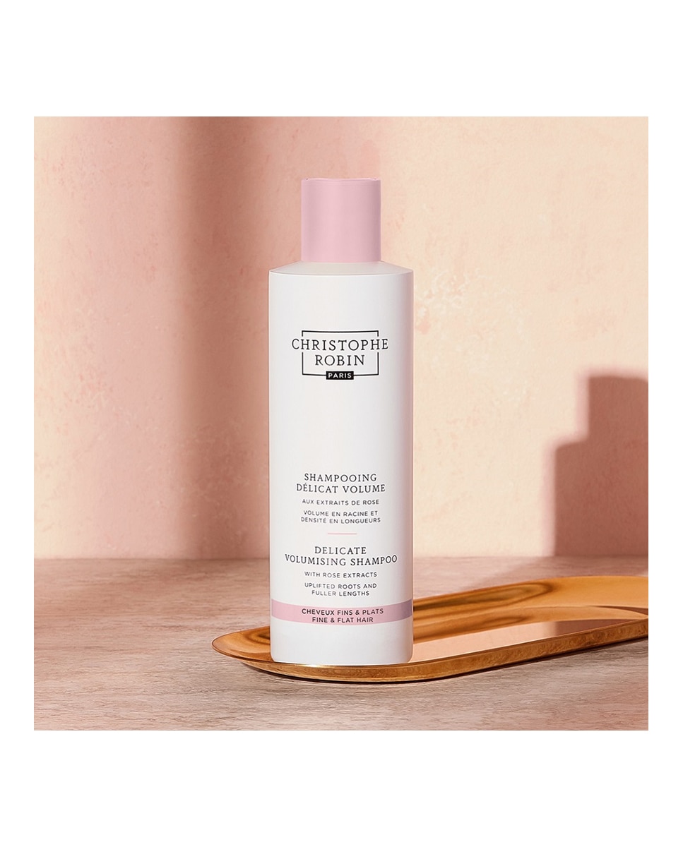 Imagen 2 de Champú Volumen Natural de Rosas 250 ml Christophe Robin - 250 ml