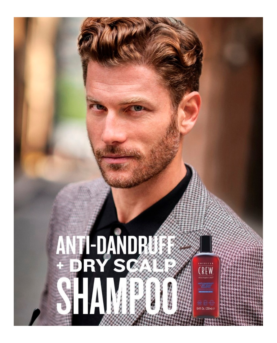Imagen 3 de Champú anticaspa Anti-Dand Dry 250 ml American Crew - 250 ml