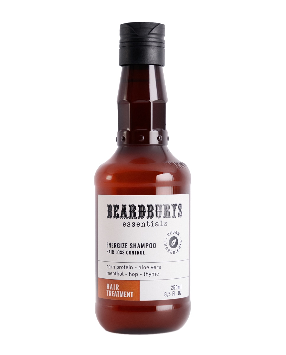 Imagen 1 de Champú Anticaída Energize Shampoo Hair Care 250 ml Beardburys Essentials