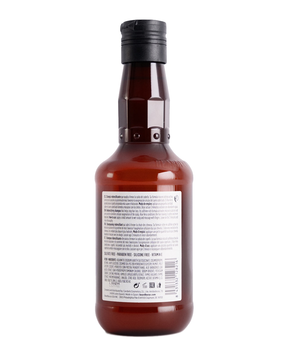 Imagen 2 de Champú Anticaída Energize Shampoo Hair Care 250 ml Beardburys Essentials - 250 ml