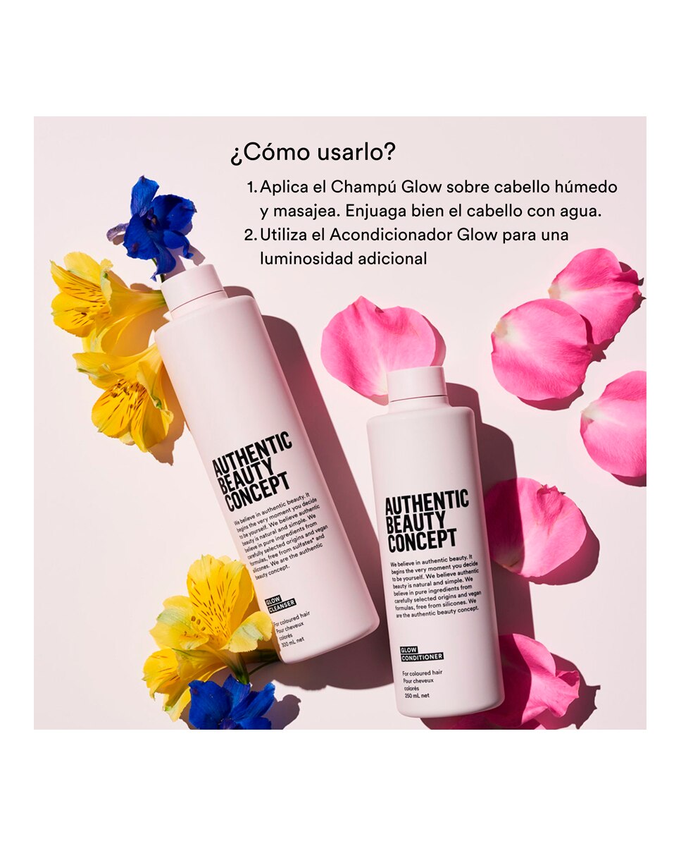 Imagen 5 de Champú Glow 300 ml Auhtentic Beauty Concept - 300 ml
