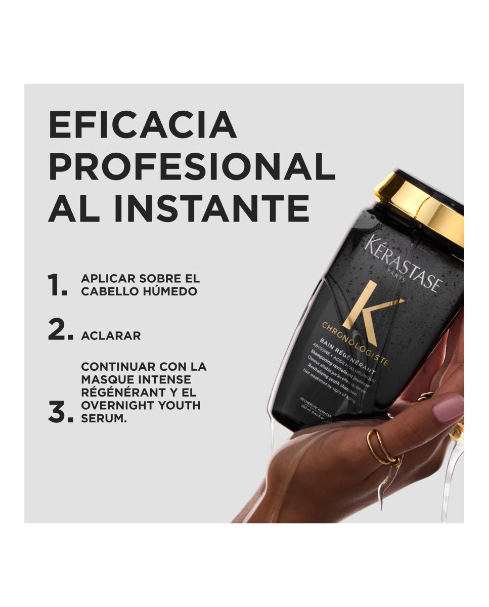 Imagen 4 de Champú Baño Regenerador Chronologiste Kérastase