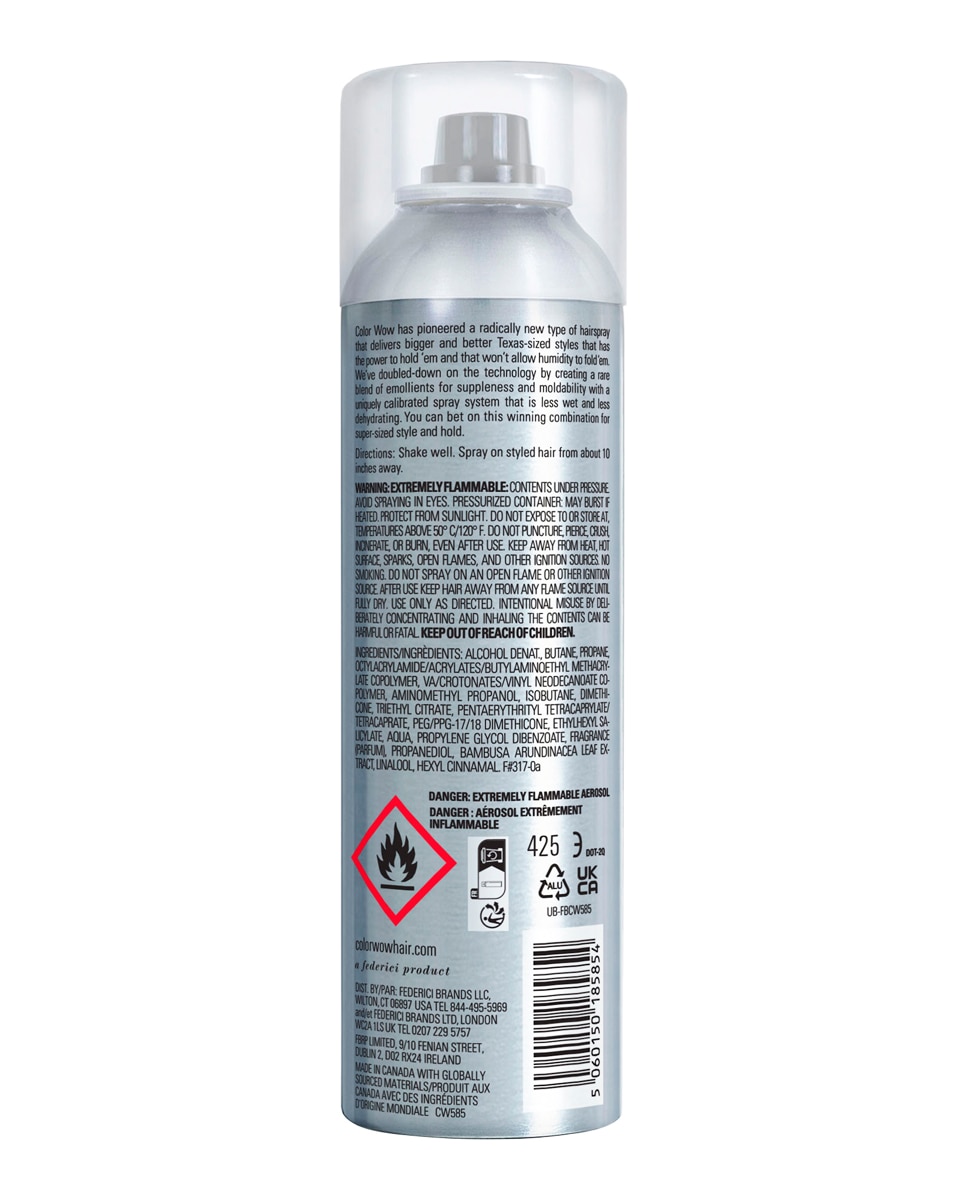 Laca para el cabello Big Hold Texas Hold Em 291 Ml Color Wow 2