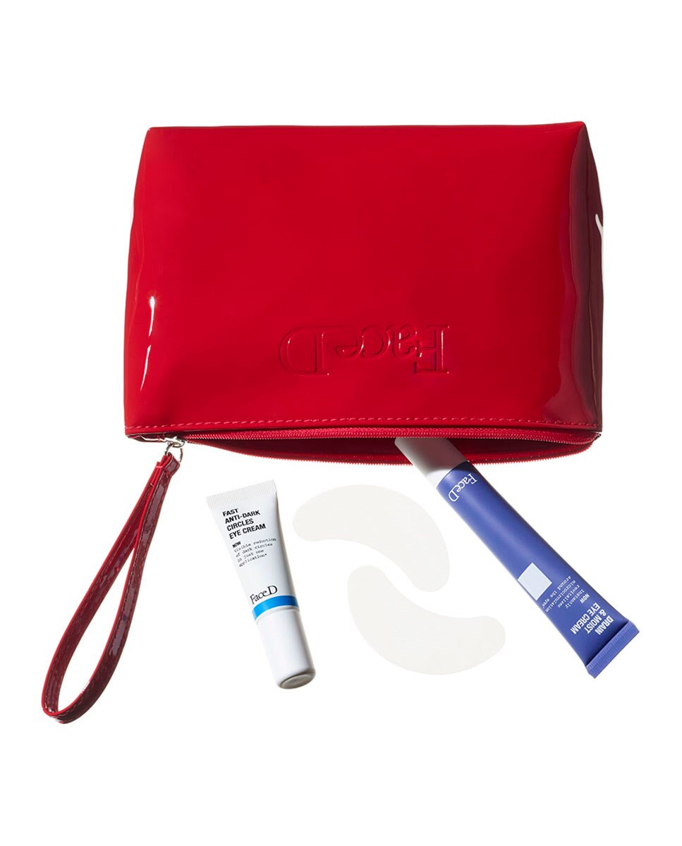 Imagen 2 de Eye Care Kit Estuche Regalo Contorno De Ojos Hidratante Antibolsas 18Ml, Contorno Antiojeras 7Ml, 6 Parches Descongestionante Bolsas