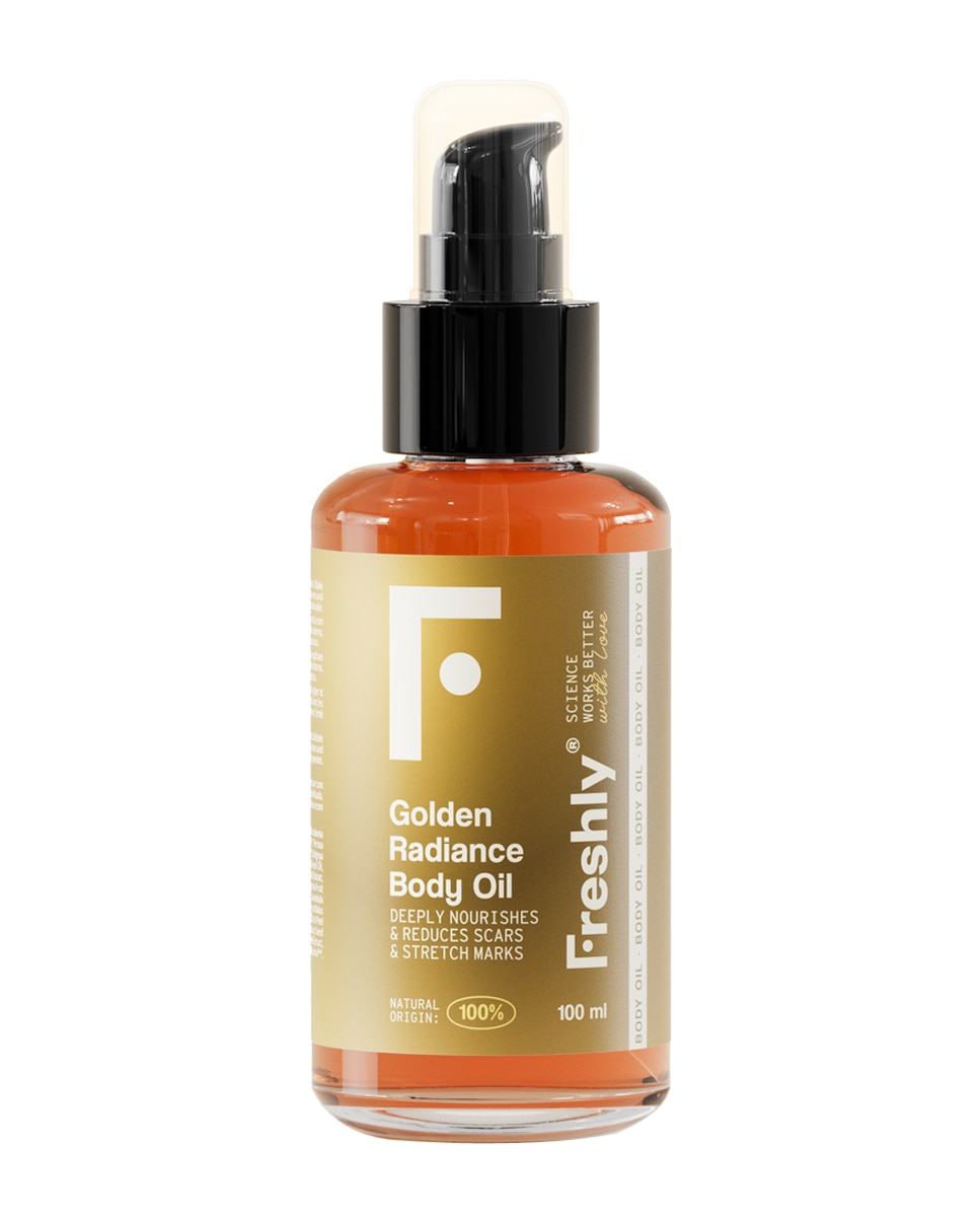 Imagen 0 de Aceite corporal Golden Radiance Body Oil 100 ml Freshly Cosmetics