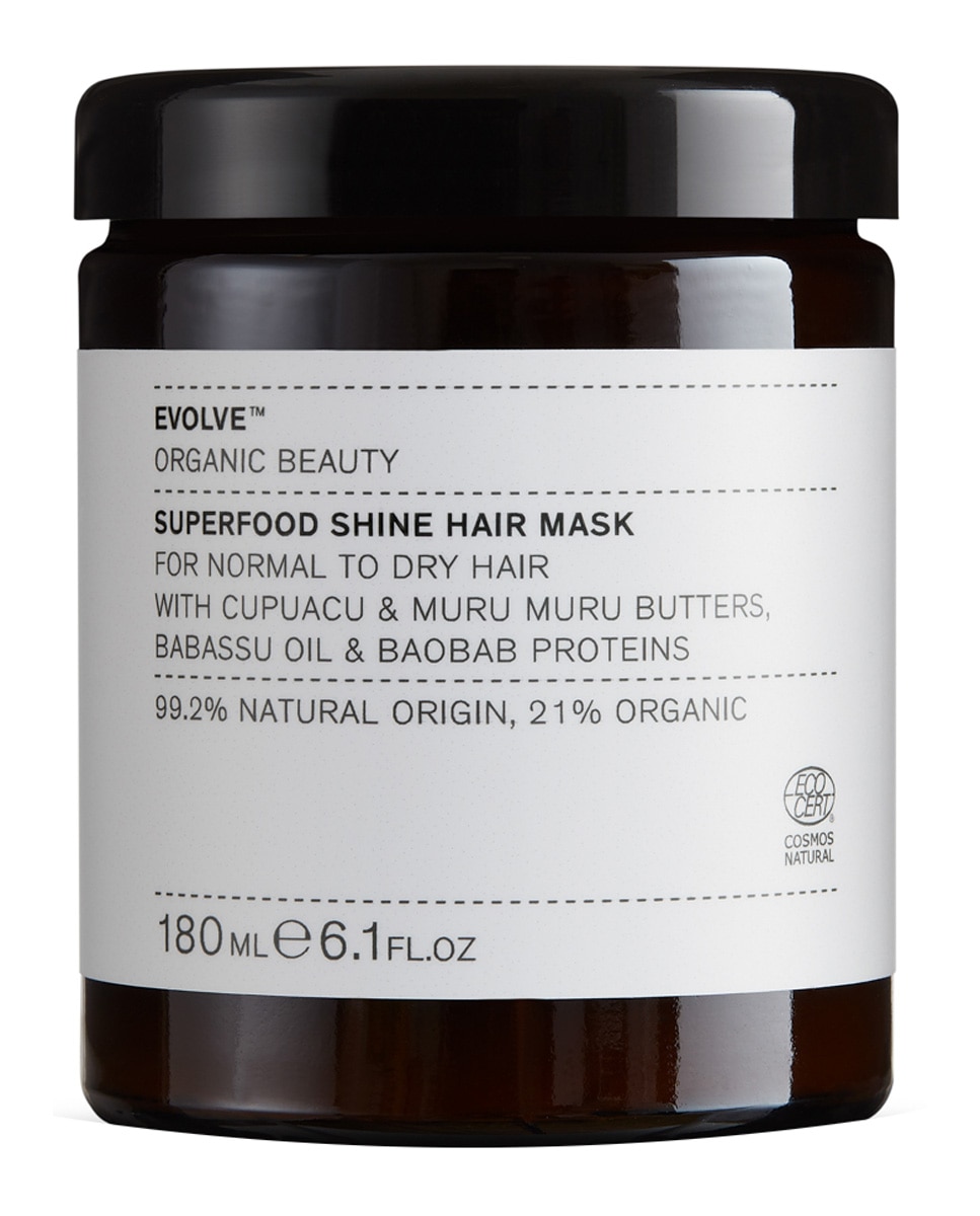 Imagen 1 de Mascarilla cabello Superfood Shine Mask 180 ml Evolve