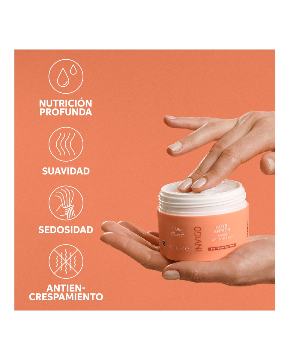Mascarilla Invigo Nutri Enrich 150 ml Wella Professional - 150 ml 6