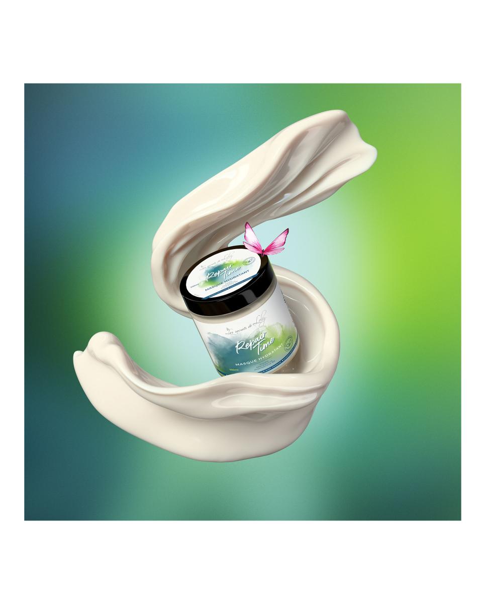 Imagen 7 de Mascarilla Hidratante Reparadora Repair Time 230 Ml Les Secrets De Loly