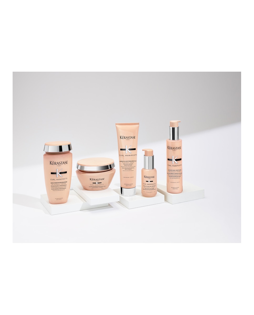 Imagen 3 de Gel-crema definidor de rizos para cabellos ondulado, rizado o afro Gelée Curl Contour Manifesto 150 ml Kérastase - 150 ml