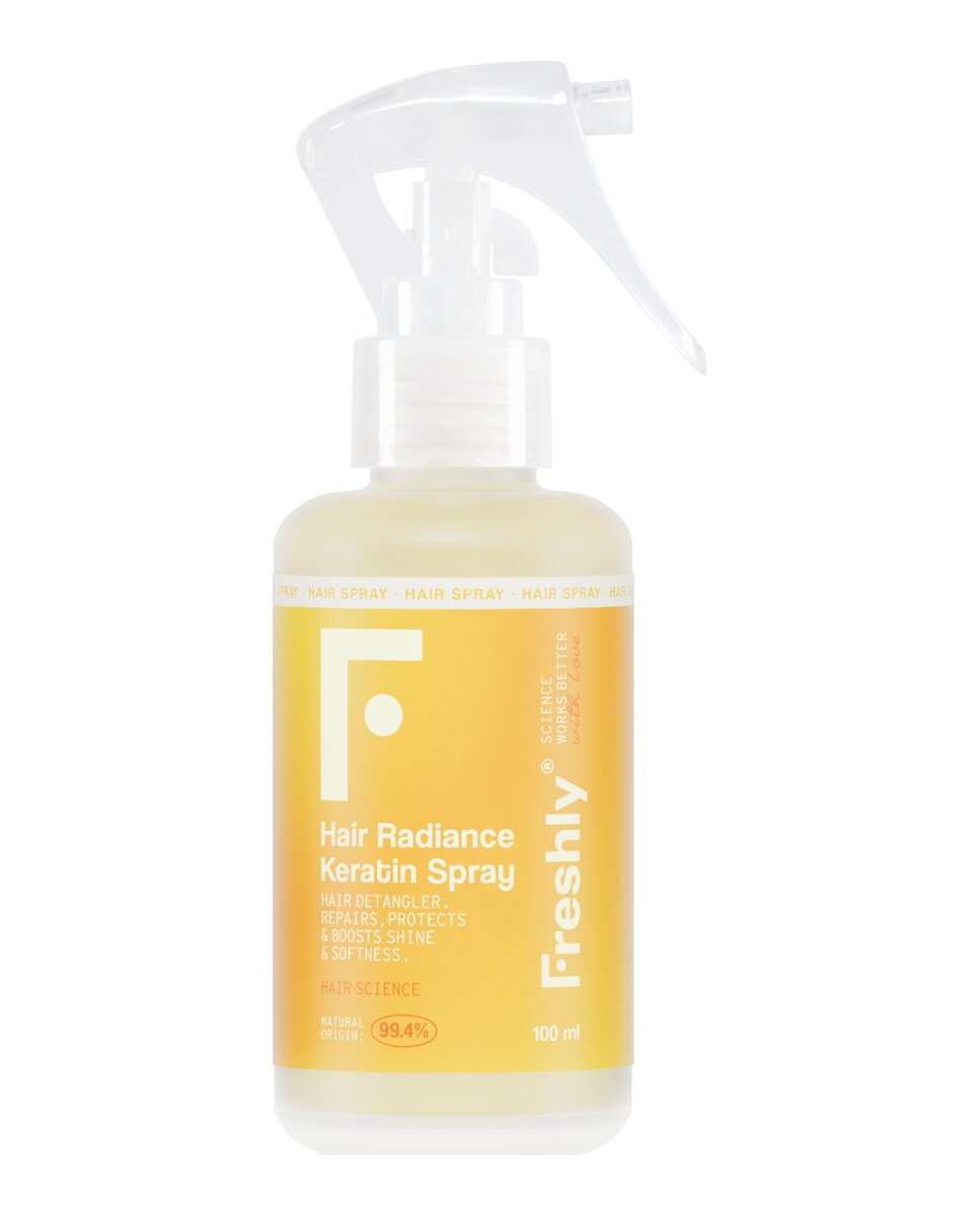 Imagen 1 de Spray reparador Hair Radiance Keratin Spray 100 ml Freshly Cosmetics