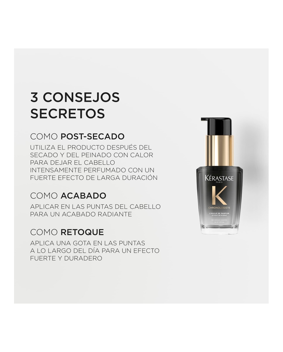 Fragancia en Aceite para el cabello Chronologiste L'Huile de Parfum 30 ml Kérastase - 30 ml 4