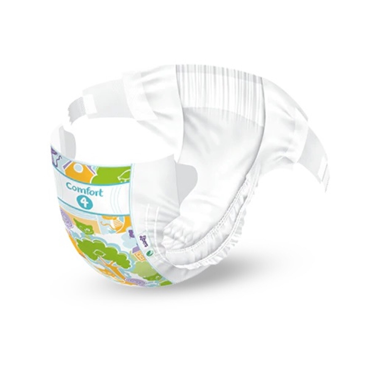 Fraldas Comfort Fit T.4 7-11 Kg - 26 un 2