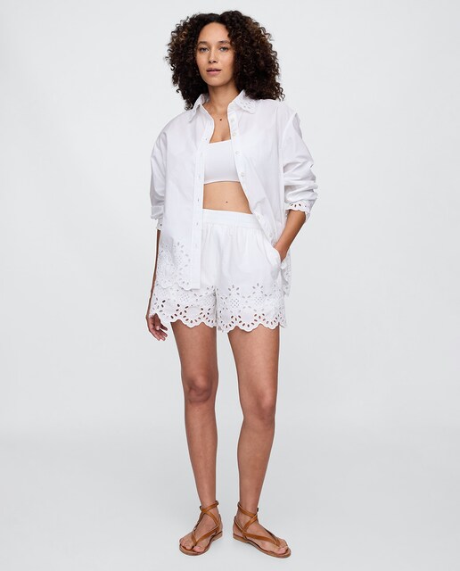 Shorts de mujer con detalle en el bajo