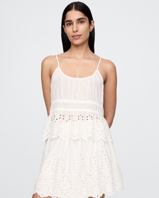 Top camisero de mujer con tirantes