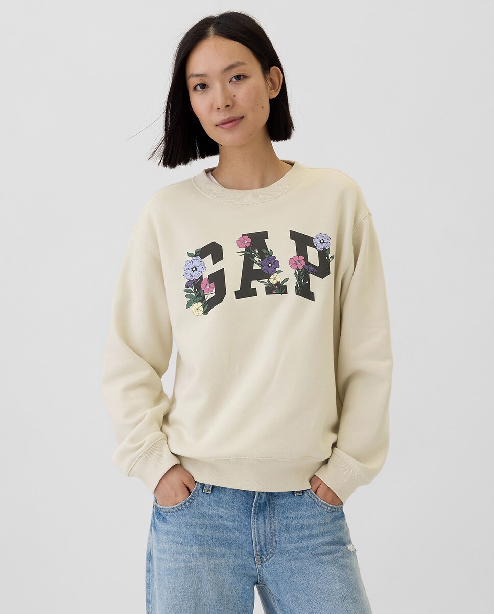 Sudadera con cuello redondo mujer 1/XS Negro