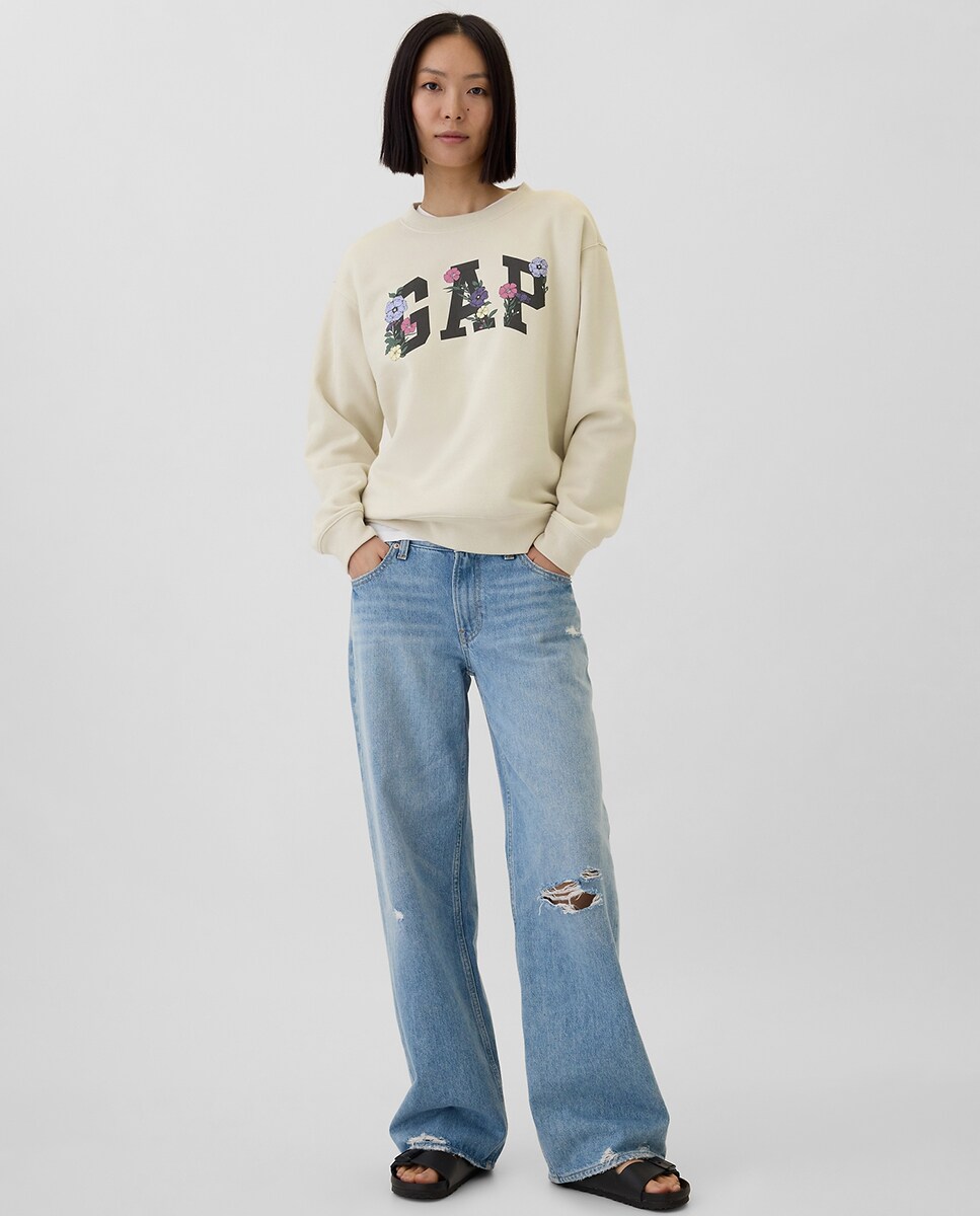 Sudadera con cuello redondo mujer · Gap · El Corte Inglés - Main Image