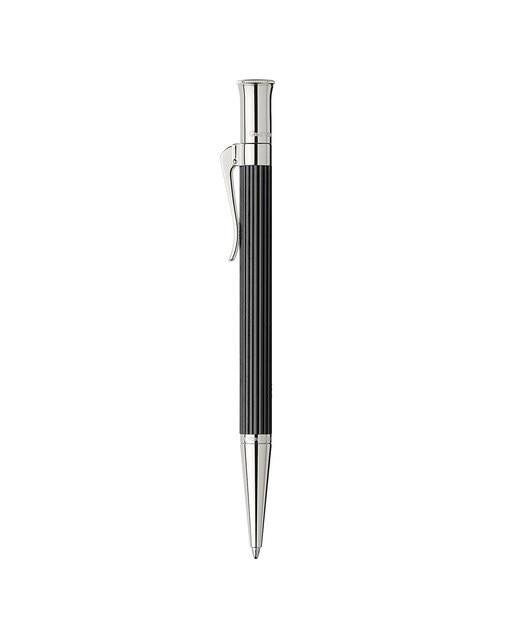 Imagem 0 de Caneta Esferográfica Madeira de Ébano Graf von Faber-Castell Platina