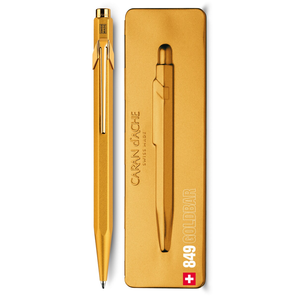Caneta Esferográfica 849 Goldbar Caran d'Ache 2