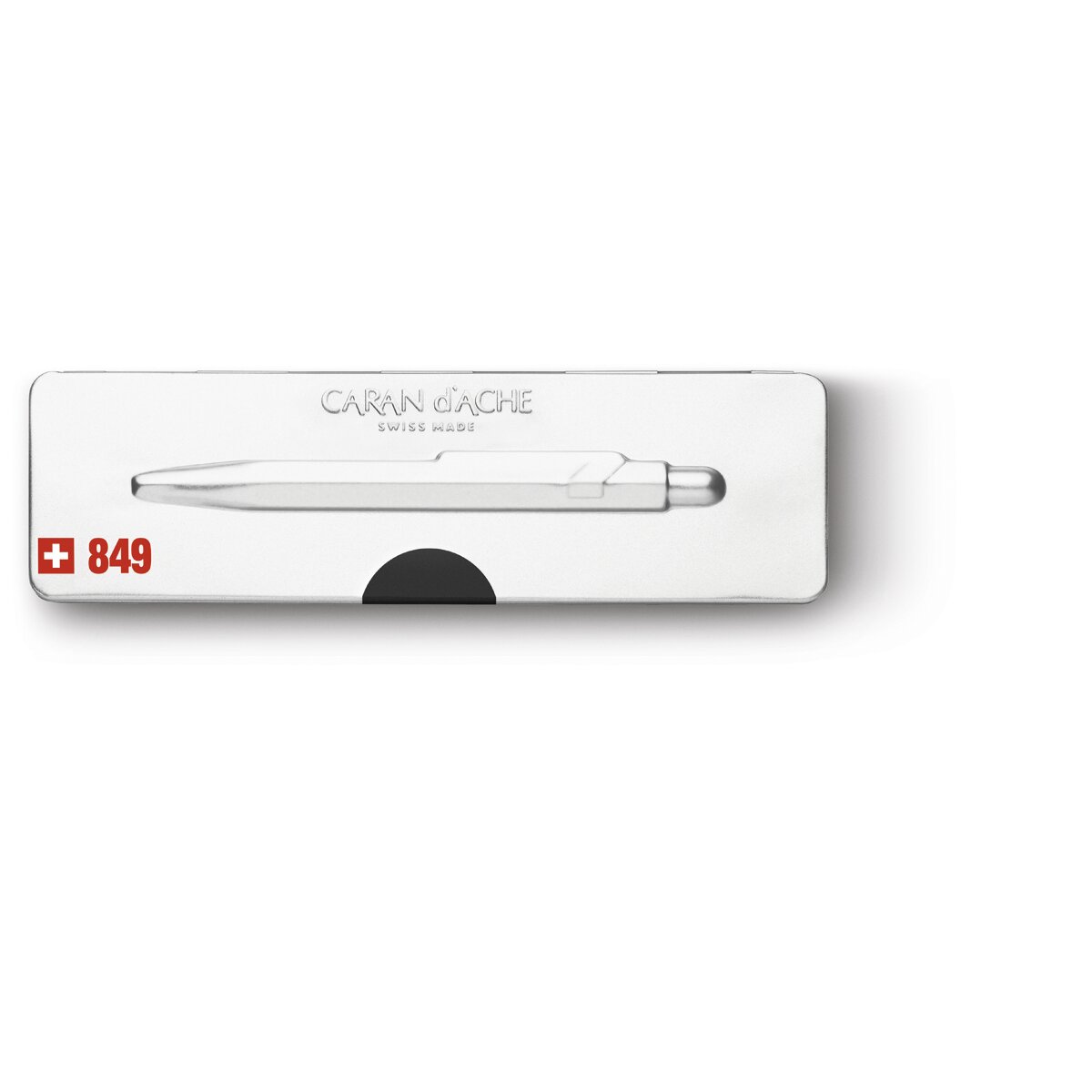 Bolígrafo 849 Pop Line Caran d'Ache Negro Negro-2