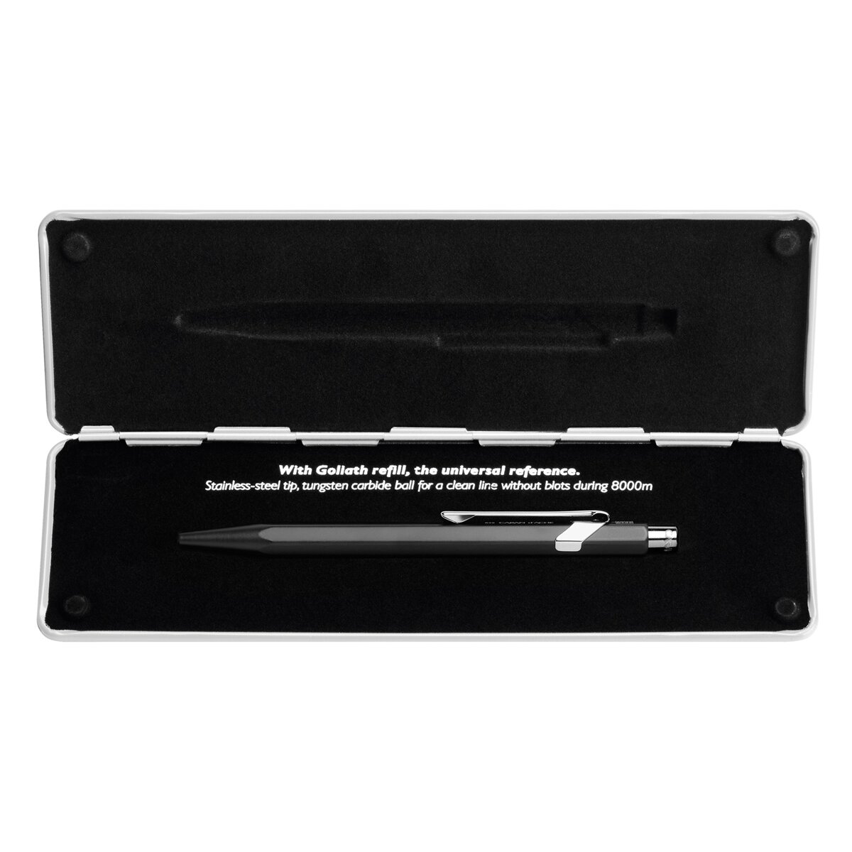 Bolígrafo 849 Pop Line Caran d'Ache Negro Negro-3