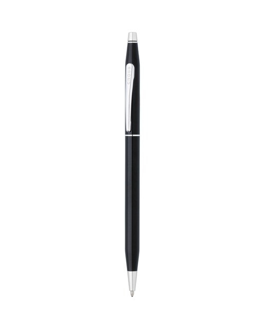 Caneta Esferográfica Century Classic Cross Laca Preta Preto-1