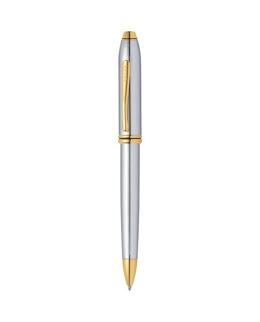 Bolígrafo Townsend Medalist Cross Cromo y Oro 23 K Cromo / Oro-1
