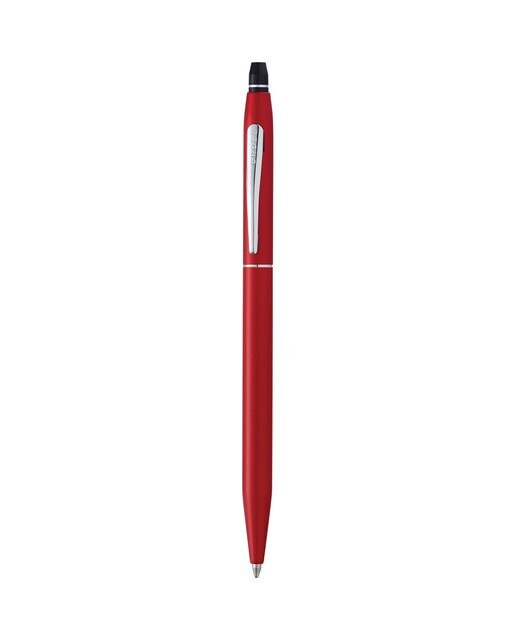 Bolígrafo Click Rojo Metálico Cross Cromo / Rojo-1